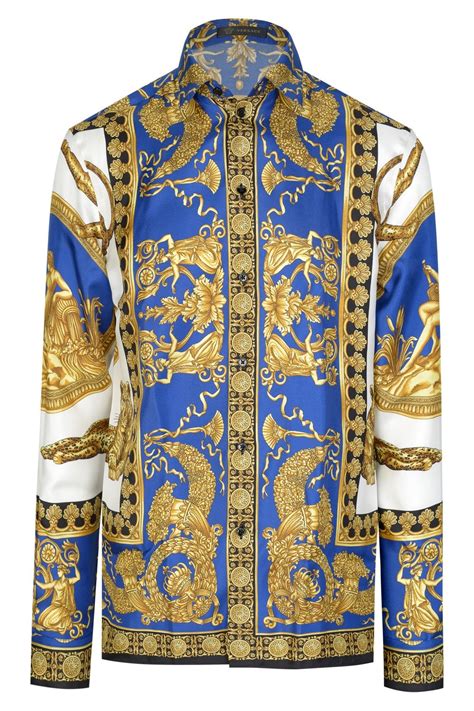 baroque blouse versace|versace baroque print dresses.